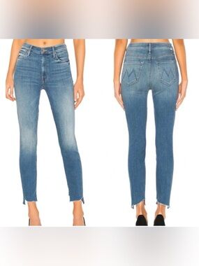 Mother The Stunner Two Step Ankle Fray